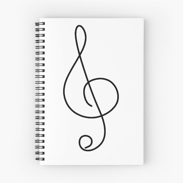 Item preview, Simple Treble Clef Sticker designed and sold by diapason.