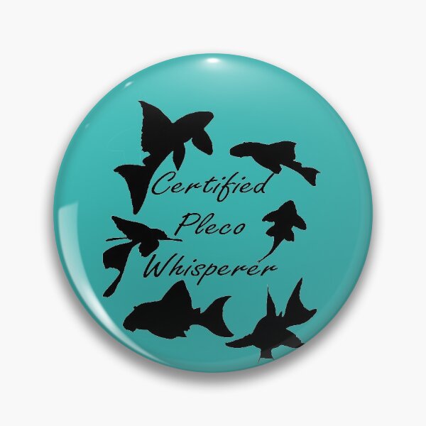 Pleco Whisperer Collage Pin