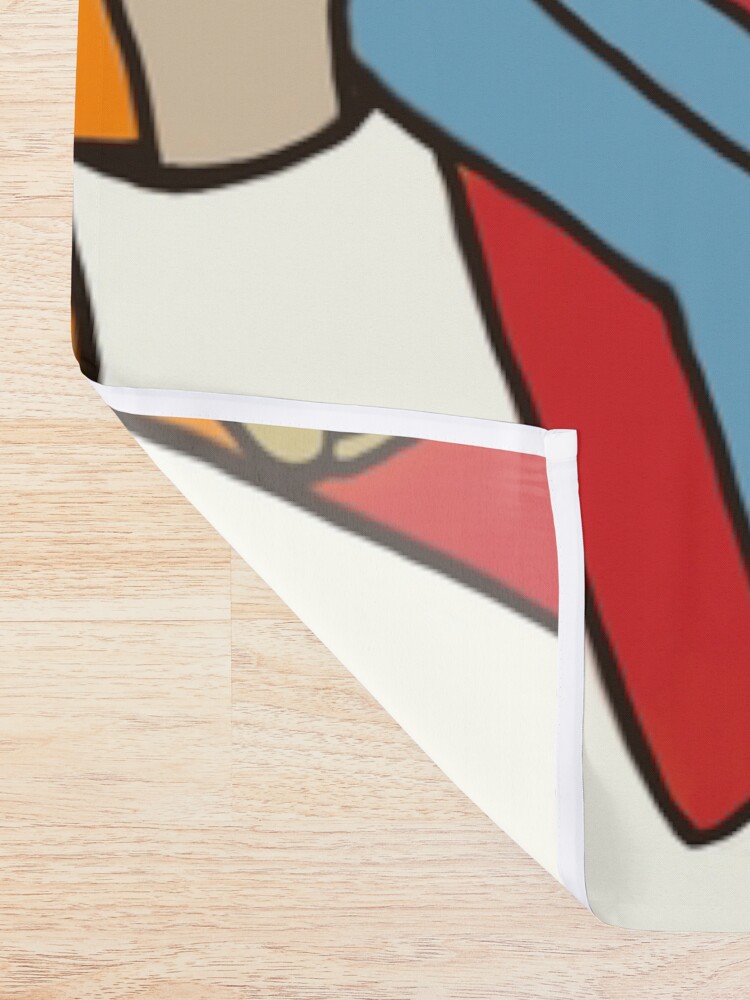 Alternate view of Rick and Morty Rainbow Road Shower Curtain