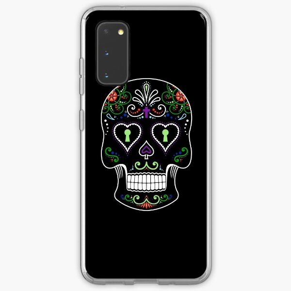 Mexican Calavera Skull Color - Day of the Dead Samsung Galaxy Soft Case