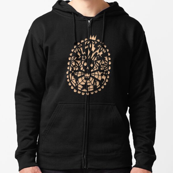 Curse of the bunny Zipped Hoodie