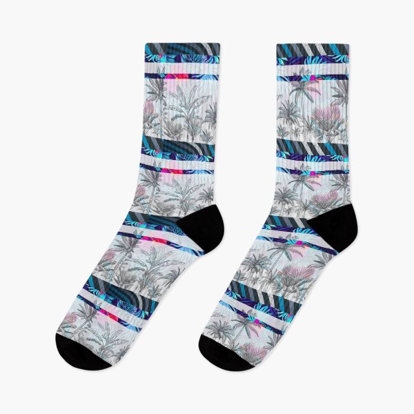Item preview, Tropical Palm Trees - Floral Beach designed and sold by BlackRabbit33.