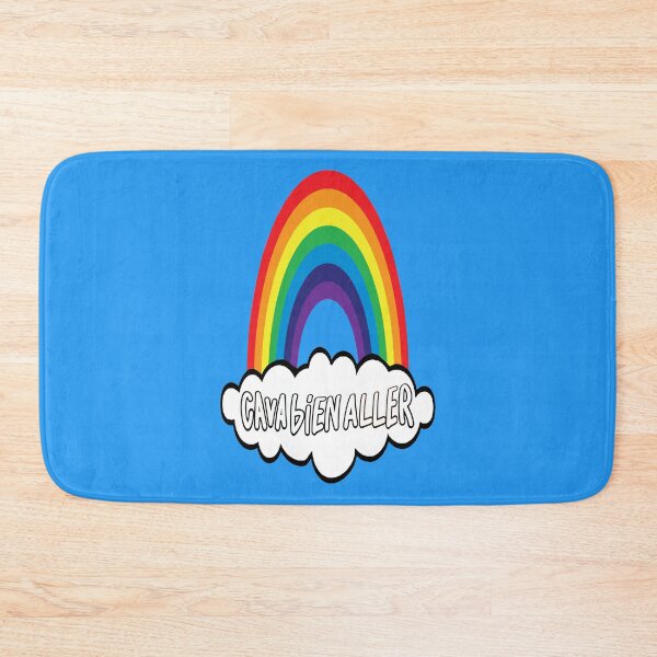 Item preview, Ca Va Bien Aller Sticker & Mask (HD) Small Cloud (White & No Shadow) designed and sold by Brazz Official.