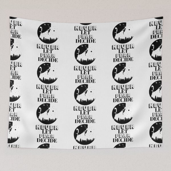 Item preview, NEVER LET FEAR DECIDE designed and sold by Ethos Bubbles.