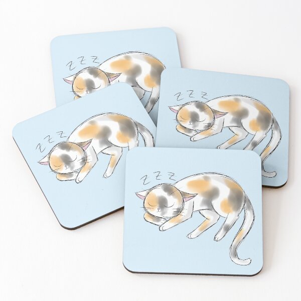 Item preview, ZzZ Cat: Calico designed and sold by destructokat designs.