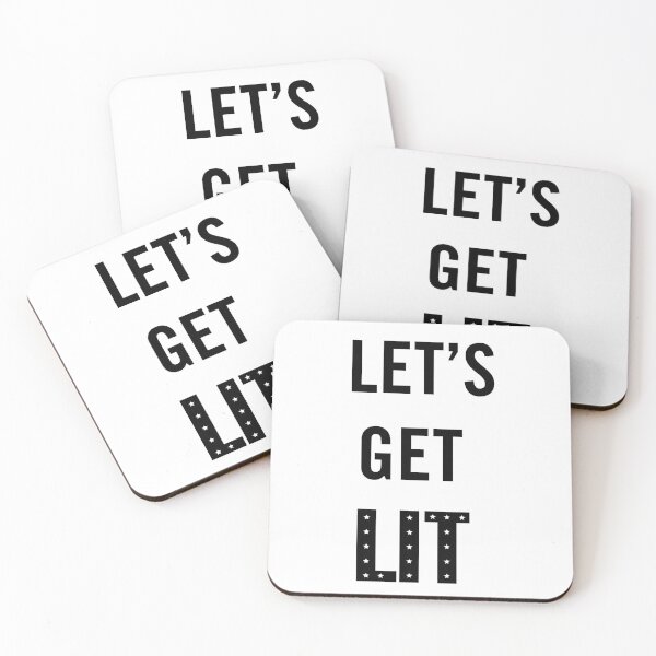 Item preview, let's get lit designed and sold by sharonna-misha.