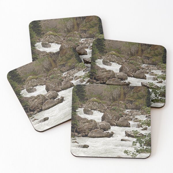 Item preview, Mountain River Alpine Alps Mountains landscape, Dora River, Courmayeur, Italy designed and sold by Anna Lemos.