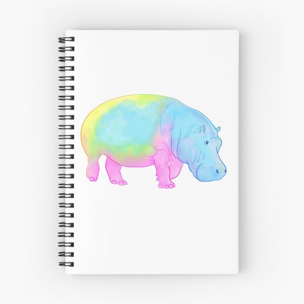 Item preview, Watercolor Hippo designed and sold by Crittercrazy.