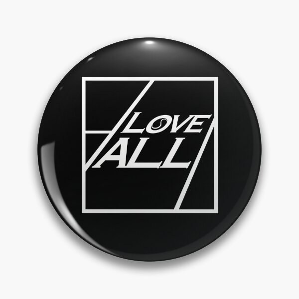 Item preview, Love All Black Court designed and sold by Vo-iDstudio.