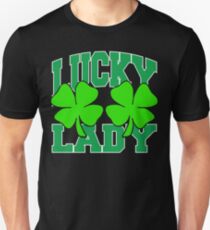 Irish Lucky Lady Unisex T-Shirt