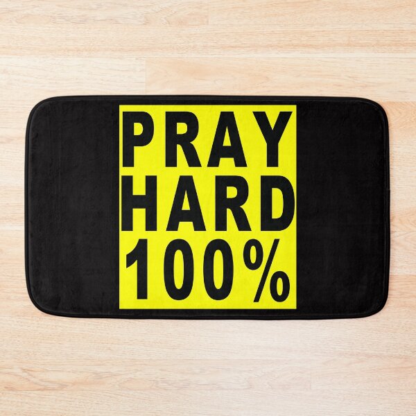 Item preview, Pray Hard 100% designed and sold by majeed10.