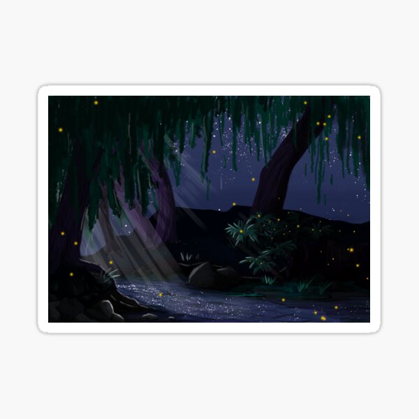 Aperçu de l'œuvre Lumières de la nuit créée et vendue par AWatercolors.