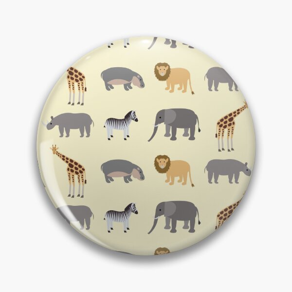 Item preview, African Animals Pattern designed and sold by babybigfoot.