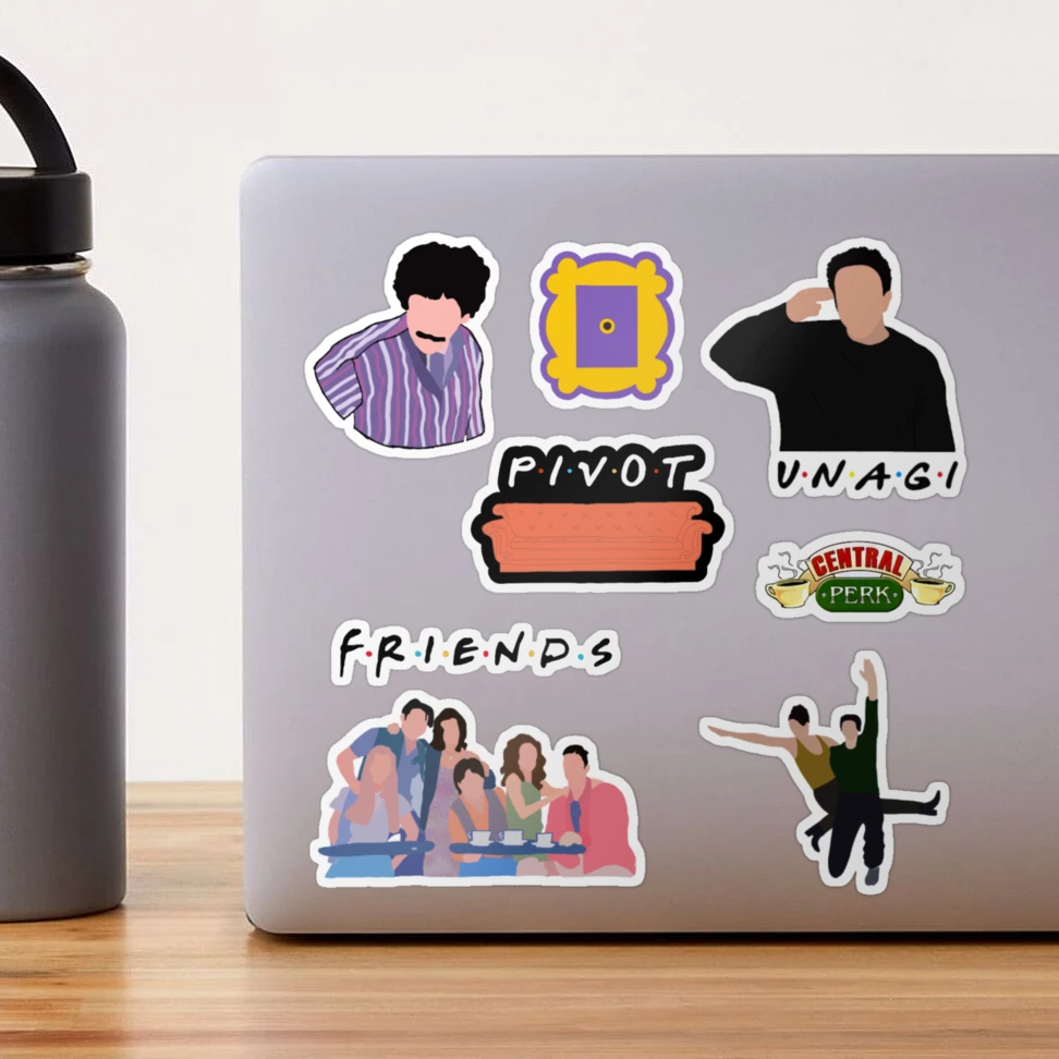 .com: Friends Sticker,Friends Pack Stickers for Water