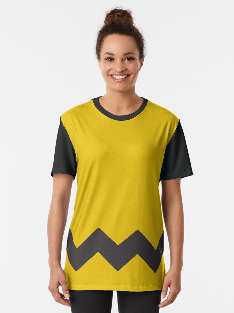 Alternate view of Charlie Brown Shirt Graphic T-Shirt