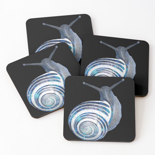 Item preview, Blue Galaxy Swirl Snail designed and sold by WildRose271.
