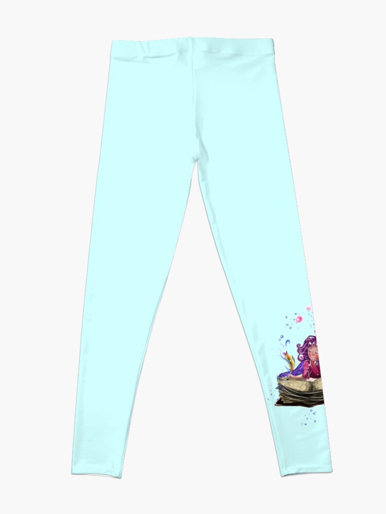 Alternate view of Airapippen The Author Fairy In Turquoise™ Leggings