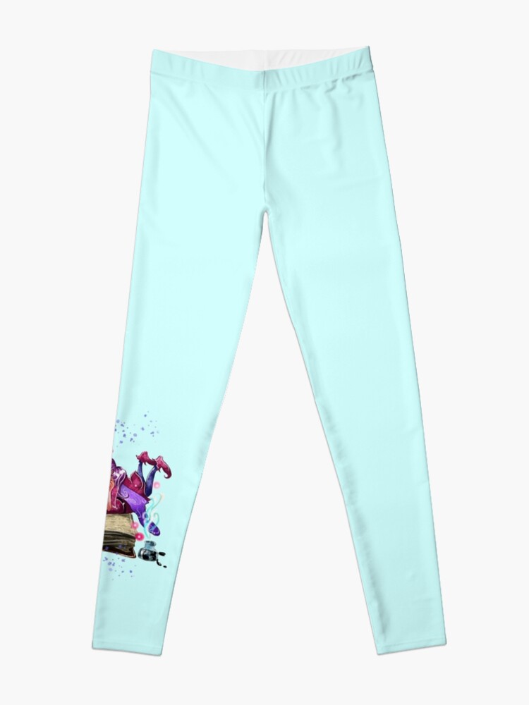 Alternate view of Airapippen The Author Fairy In Turquoise™ Leggings