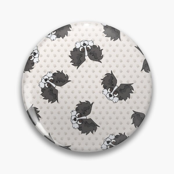 Item preview, Hand drawn cute papillon breed puppy dog face. designed and sold by Limolida.