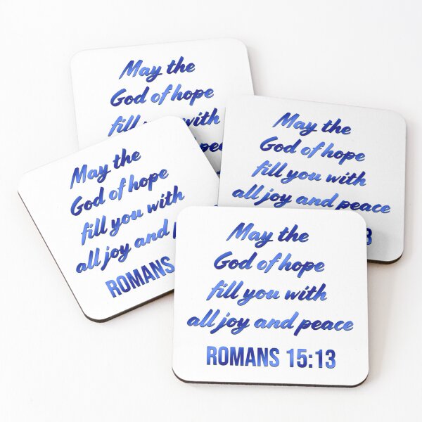 Item preview, Romans 15:13 | Bible Verse | Christian | May The God of Hope Fill You With Joy and Peace designed and sold by christiangoods.