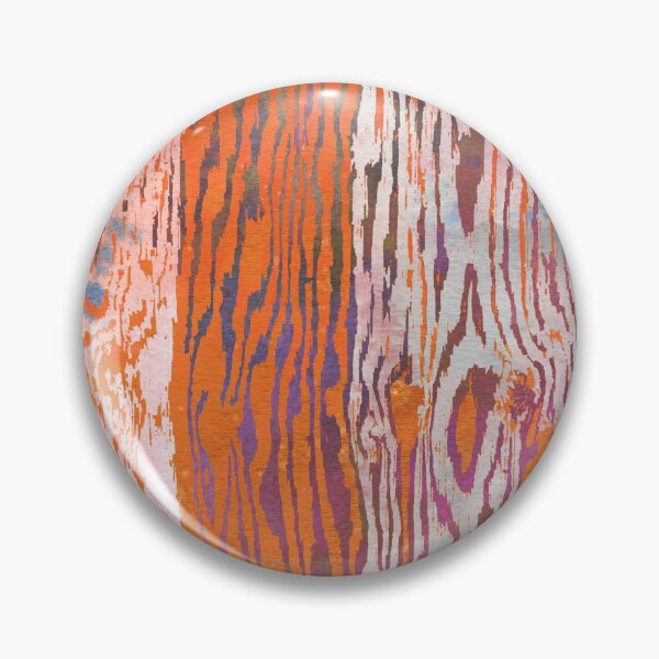 Item preview, Modern Faux Bois Woodgrain Pattern in Orange designed and sold by AndreaHelmArt.