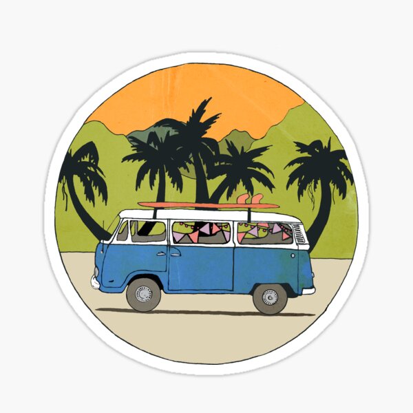 Aussie Road Trip Sticker