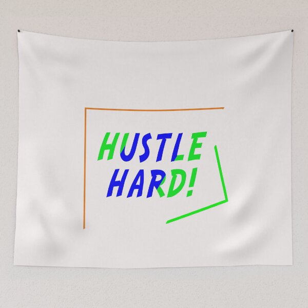 Item preview, Hustle Hard designed and sold by majeed10.