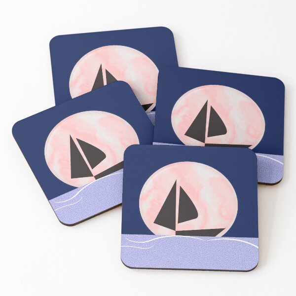 Item preview, Pink Moon Voyage designed and sold by shopbitstockgp.