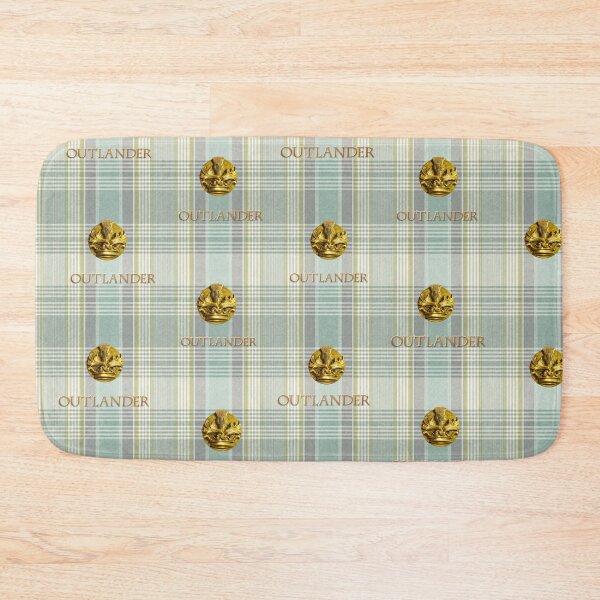 Item preview, Outlander thistle pattern on plaid designed and sold by Sassenach616.