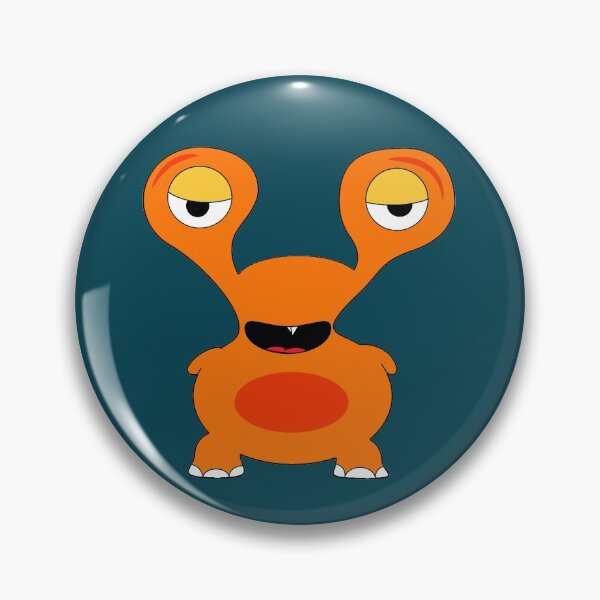 Item preview, Cute Orange Monster Is Funny designed and sold by ChaterOne.