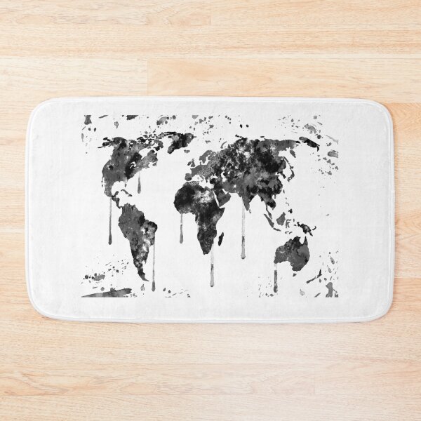 Item preview, World map designed and sold by Rosaliartbook.