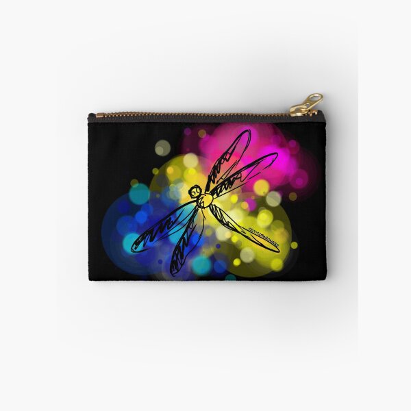 Item preview, Pansexual Pride Dragonfly designed and sold by CelticDragoness.
