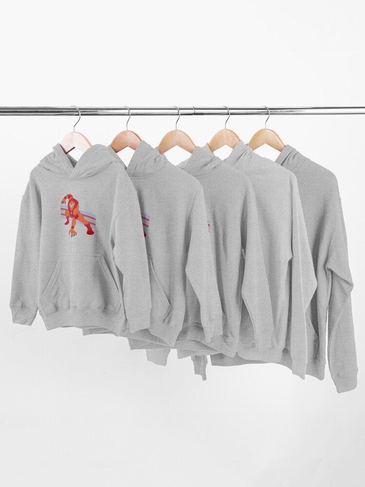 Alternate view of Beast-Man Kids Pullover Hoodie