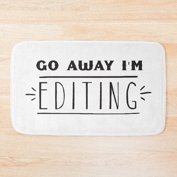 Item preview, Go away I'm editing designed and sold by jazzydevil.