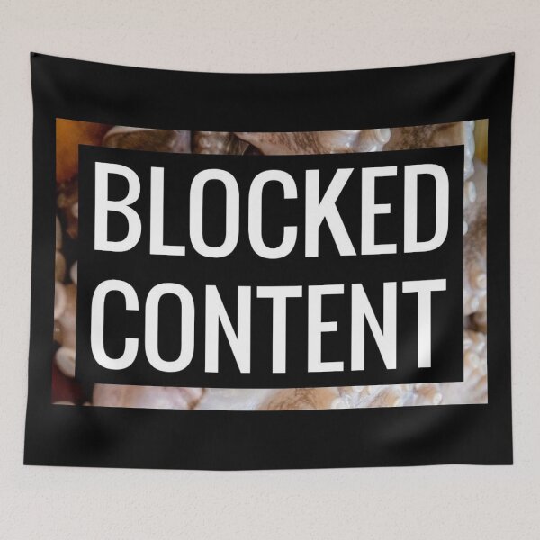 Item preview, Blocked Content designed and sold by radiogalaxy.