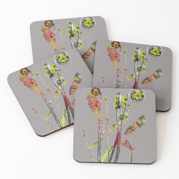 Item preview, Fiddleheads and Ferns (multicolor) designed and sold by anashep.