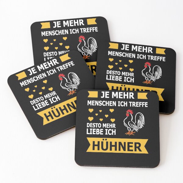 Artikelvorschau, Je Menschen Ich Treffe Desto Mehr Liebe Ich Hühner entworfen und verkauft von desislogn.