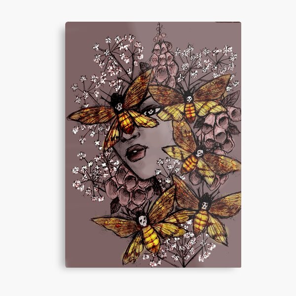 The Witch Metal Print