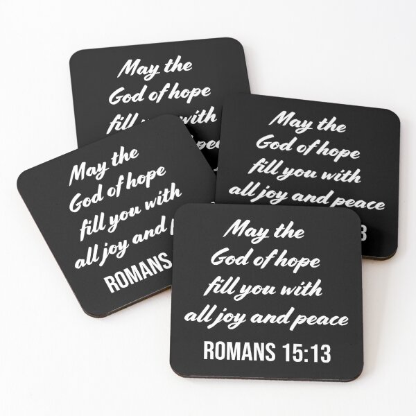 Item preview, Romans 15:13 | Bible Verse | Christian | May The God of Hope Fill You With Joy and Peace designed and sold by christiangoods.