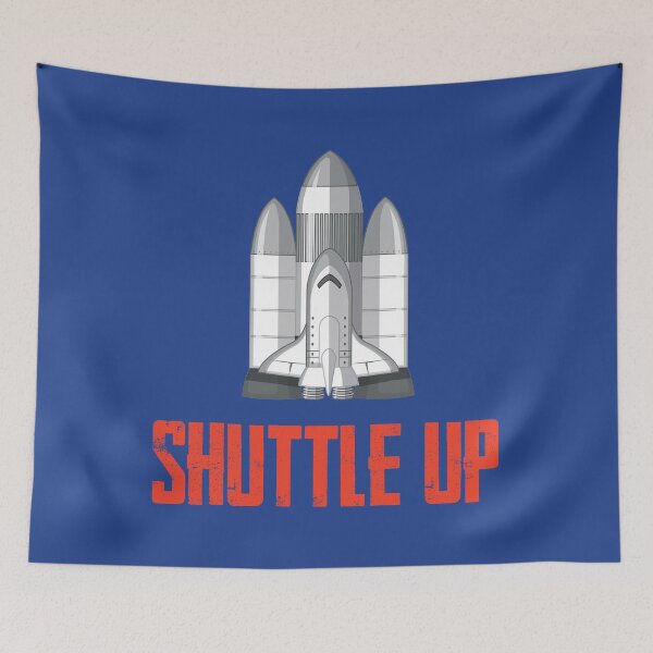 Item preview, Shuttle Up - Universe and Outer Space Design designed and sold by TrendsnHolidays.