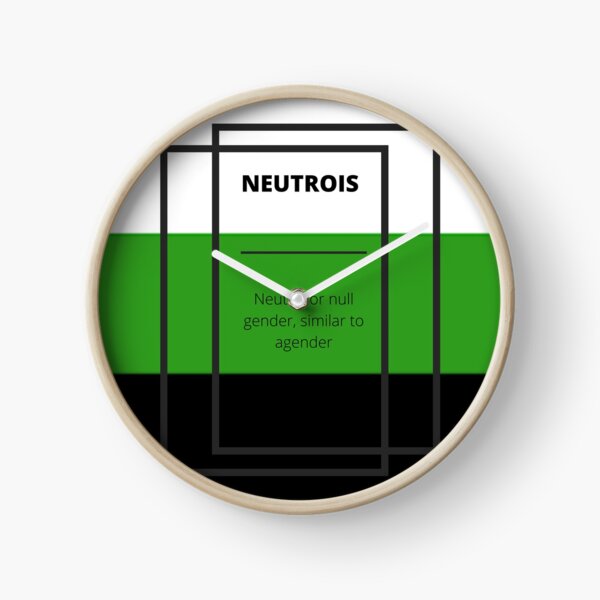 Non Binary Definition Clocks For Sale Redbubble