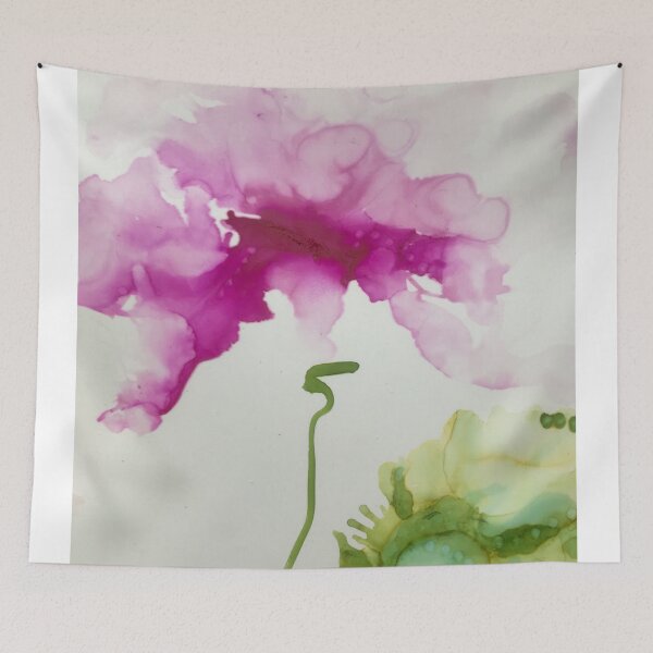 Item preview, Floating Pink Flower designed and sold by gkaplanwassell.