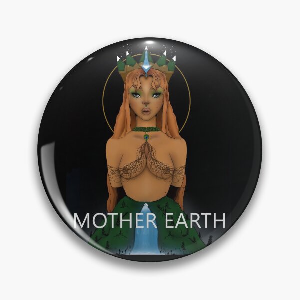Item preview, Mother earth graphic drawing for earth day designed and sold by Creativemonster.