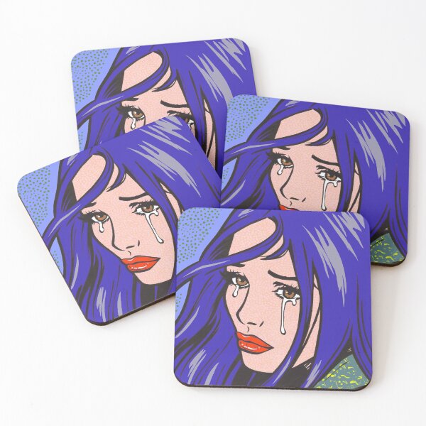Item preview, Blue Crying Comic Girl designed and sold by turddemon.