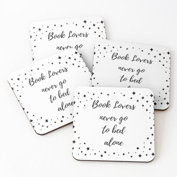 Item preview, Book Lovers Never Go To Bed Alone designed and sold by Lemons-Lemonade.