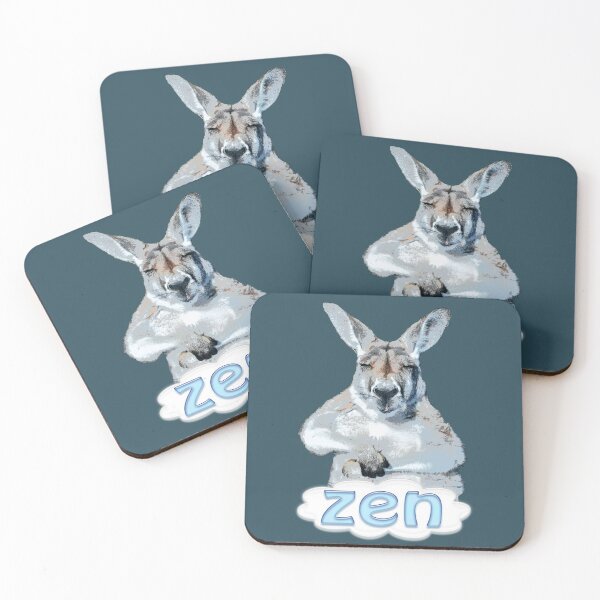 Item preview, kangaroo zen yoga designed and sold by Astralia.