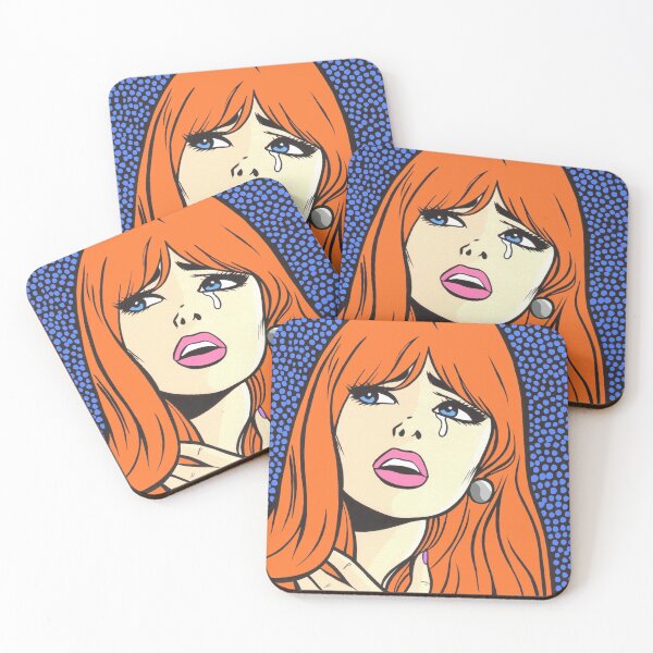 Item preview, Ginger Crying Comic Girl designed and sold by turddemon.