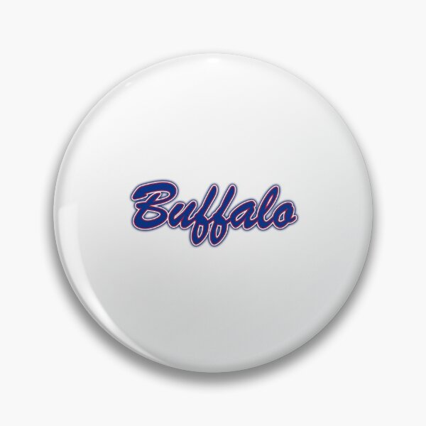 Artikelvorschau, Buffalo Blue and Red on White with Blue Glow entworfen und verkauft von gkillerb.