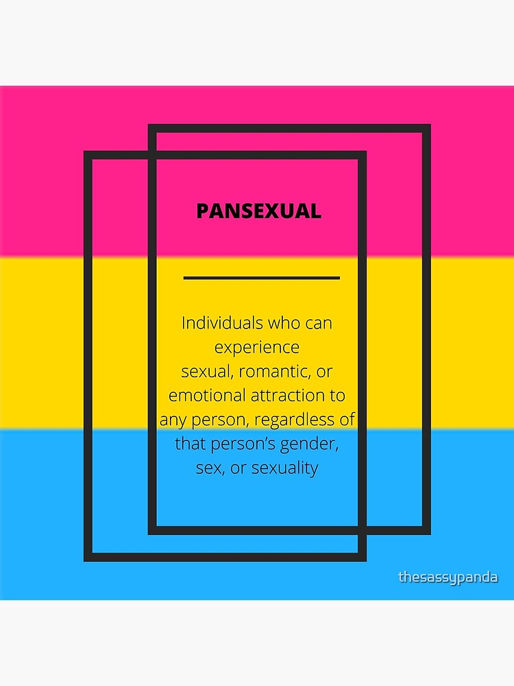 Lqbtqia Definition Graphic Pansexual Poster By Thesassypanda Redbubble 5297