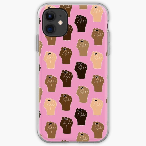 Black Lives Matter, Resist Hand iPhone Soft Case